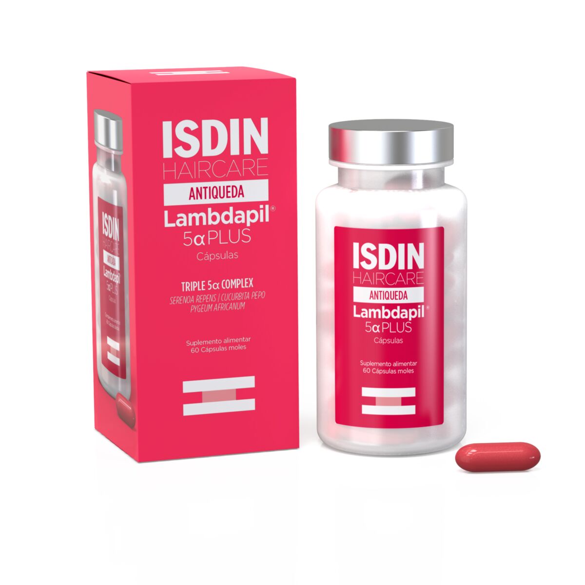 Isdin Lambdapil 5Alpha Plus Capsulas 60 unid